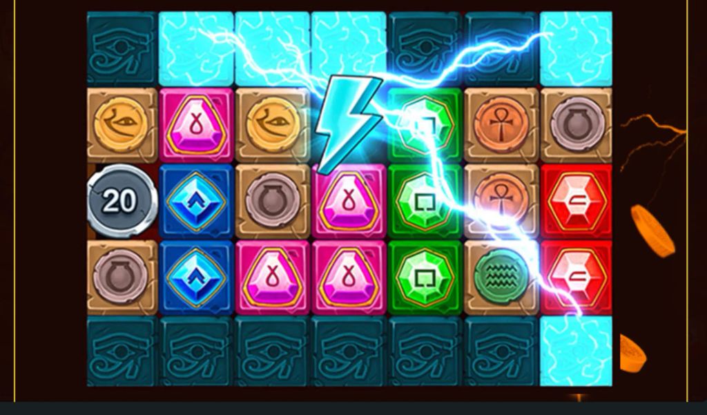 Синяя молния пример