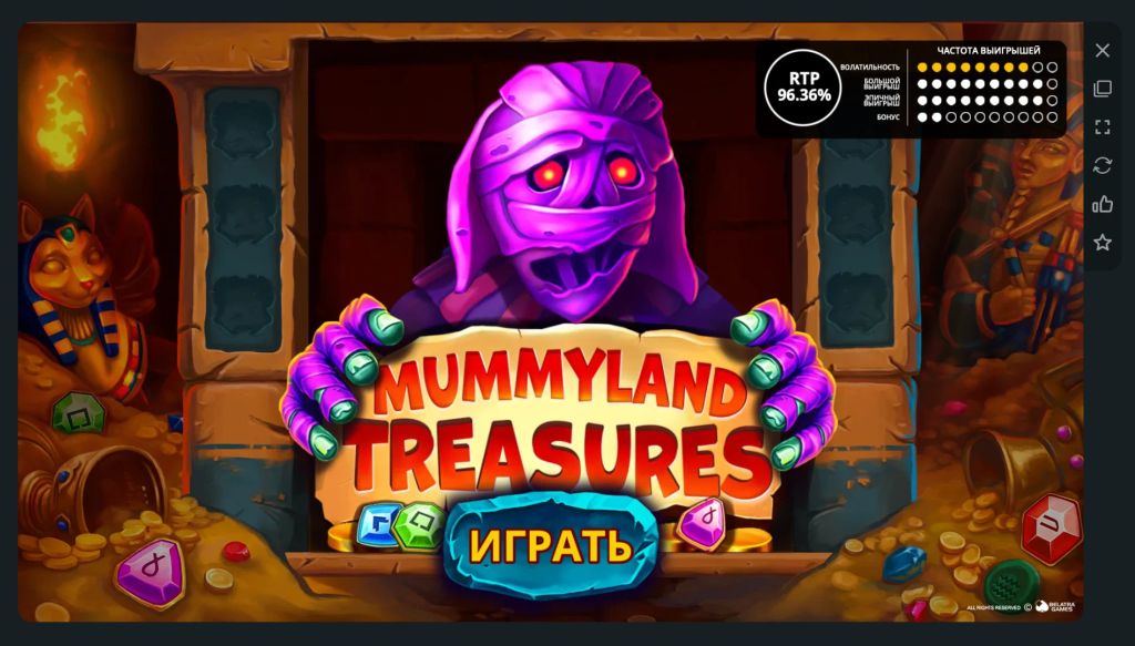 Заставки с описанием основных параметров игры