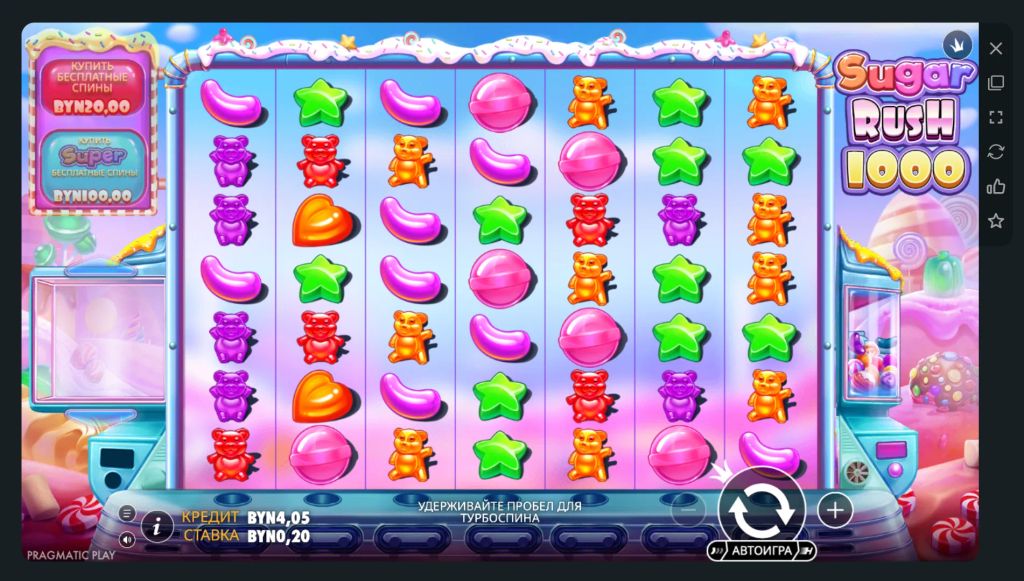 Как играть в Sugar Rush 1000