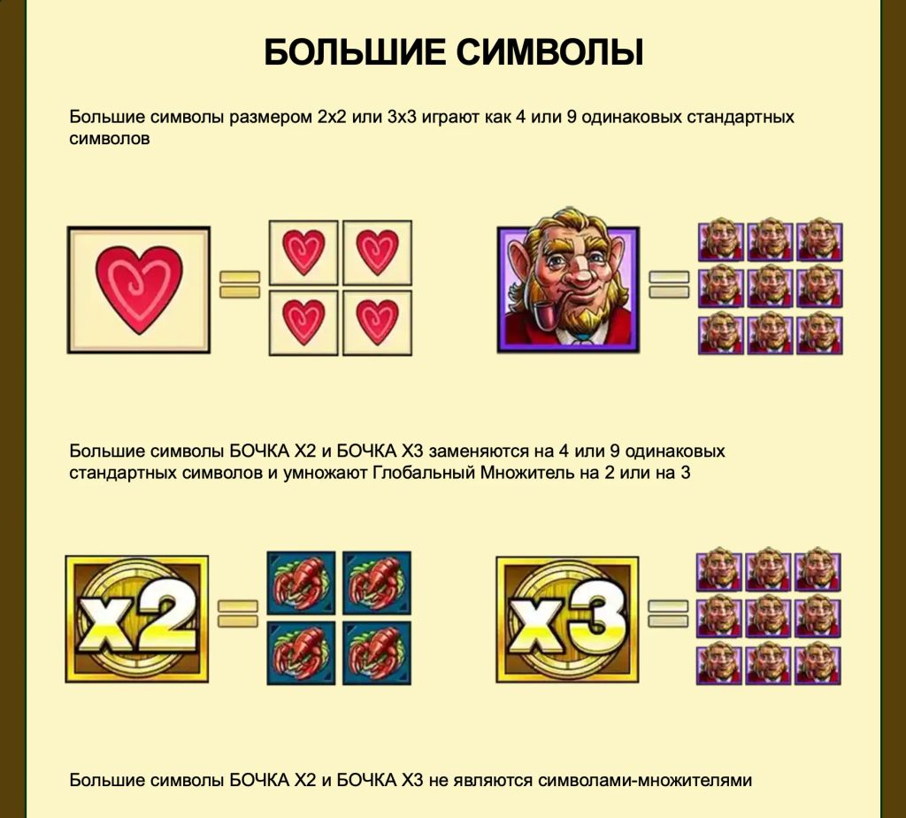 Логика больших символов